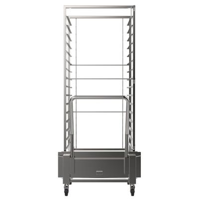 Přídavný vozík pro pece Tecnoeka Millennial 16x 600x400, Tecnoeka, 740x560x(H)1704mm | EKCR16TC